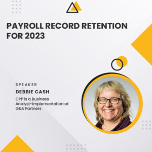 Payroll Record Retention for 2023